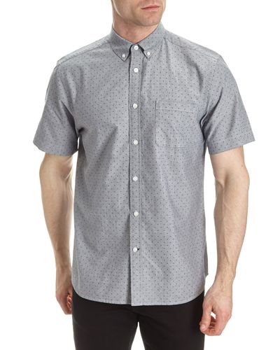 Regualr Fit Short-Sleeved Oxford Shirt thumbnail