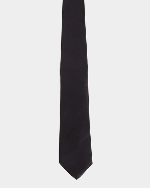 Black Slim Tie