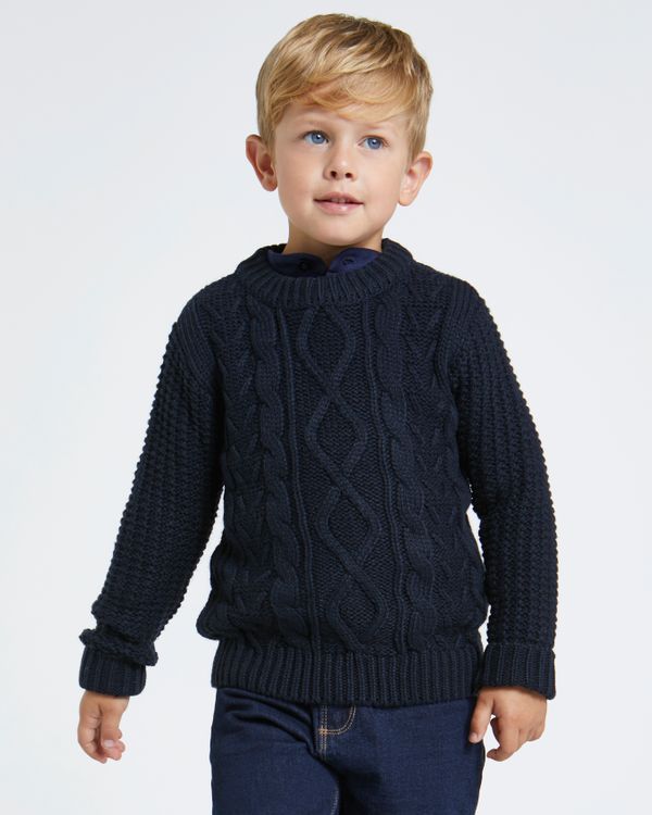 Paul Costelloe Living Cable Knit Jumper