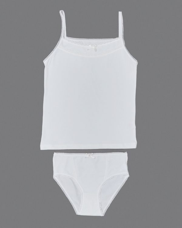 Paul Costelloe Living Ivory Vest And Brief Set (5-10 years)