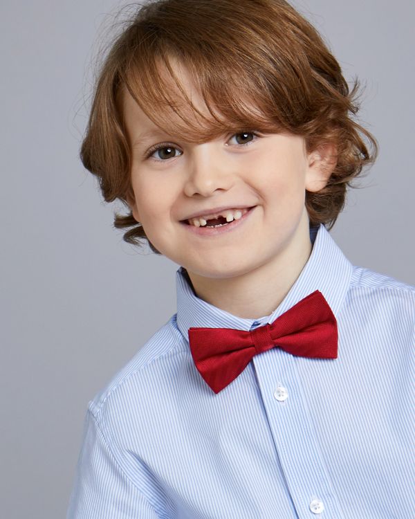 Paul Costelloe Living Solid Red Bow Tie