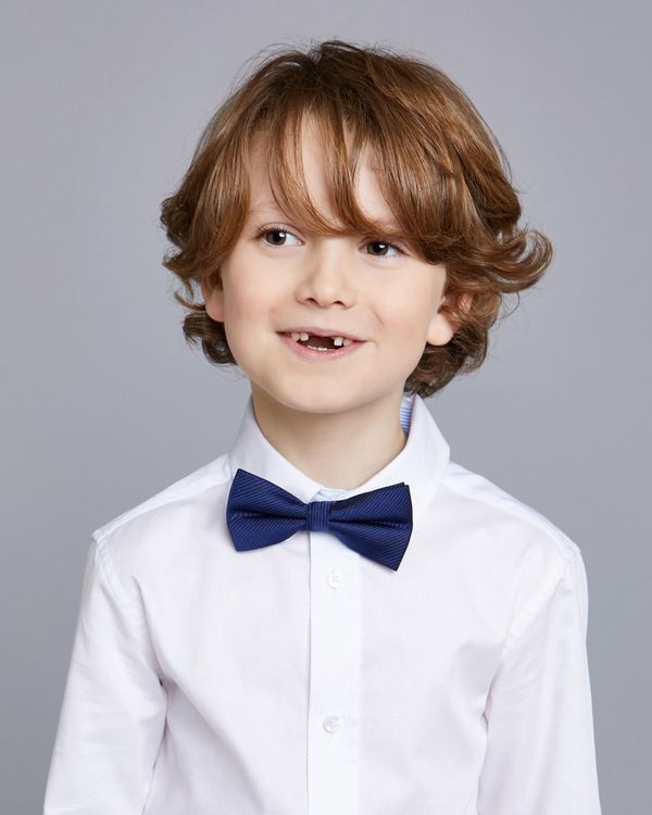 Paul Costelloe Living Solid Navy Bow Tie
