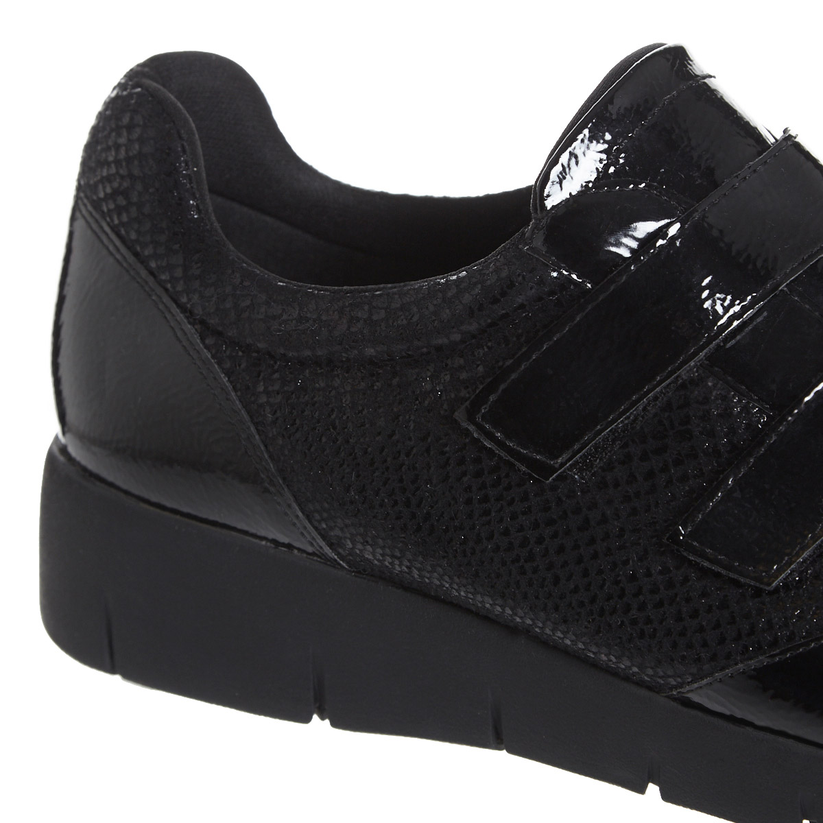 Dunnes Stores  Black Comfort Bliss Wedge Shoe