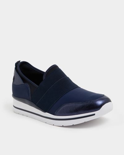 Slip On Low Wedge Casual Shoes thumbnail