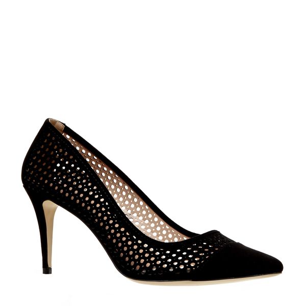 Punch Point Toe Court Shoe