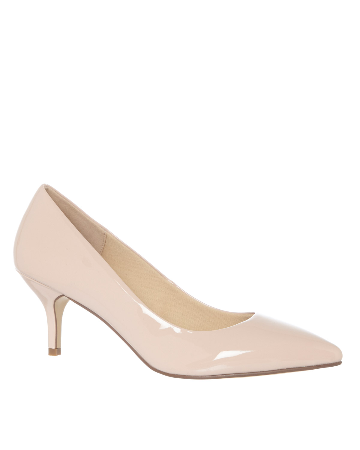 Dunnes Stores | Pink Low Slim Heel Court Shoe