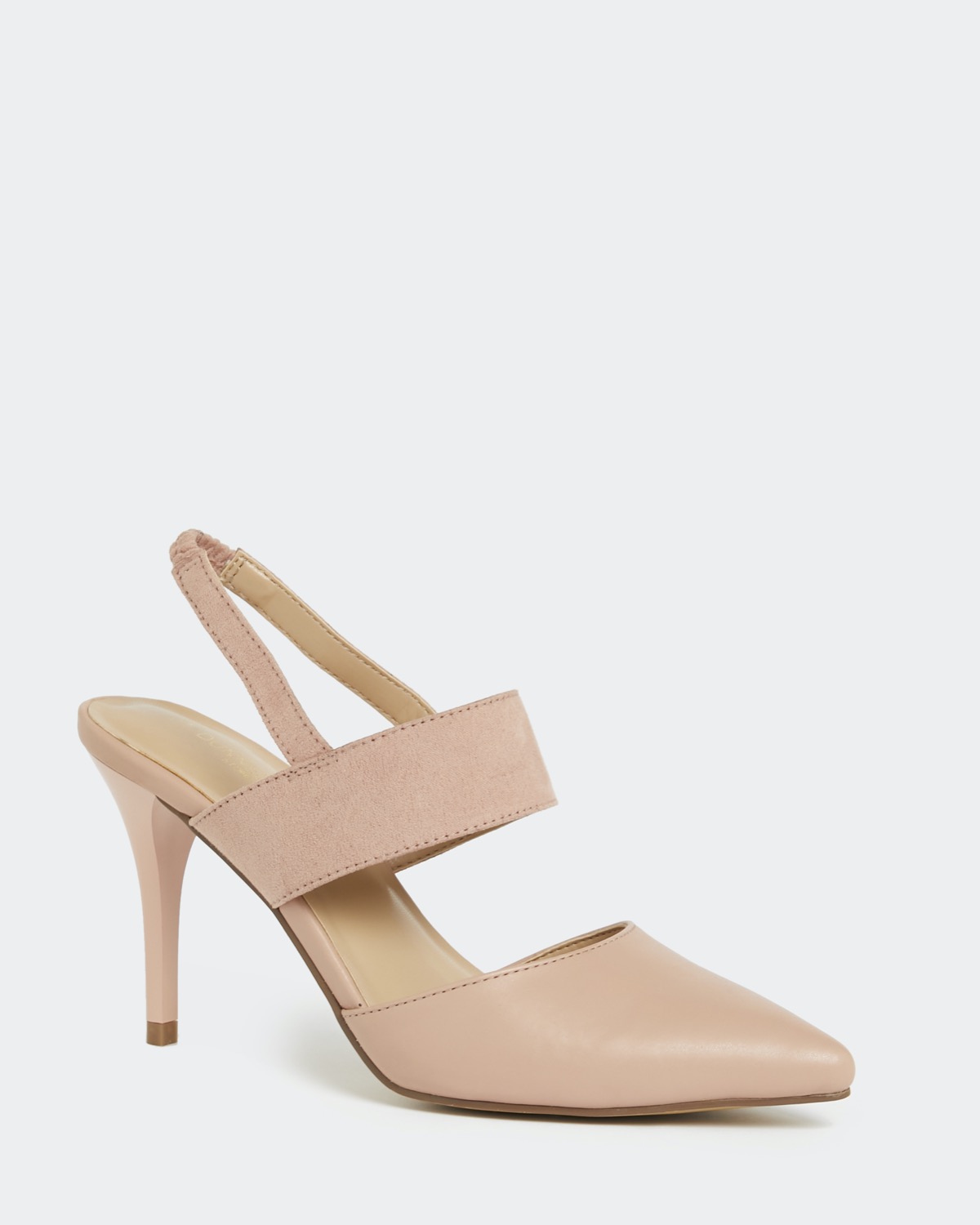 Dunnes Stores | Blush Two-Part Heel