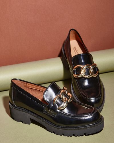 Leather Chunky Loafers thumbnail