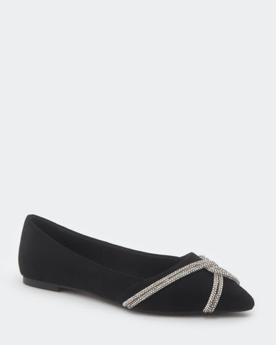 Jewelled Rope Flat Shoes