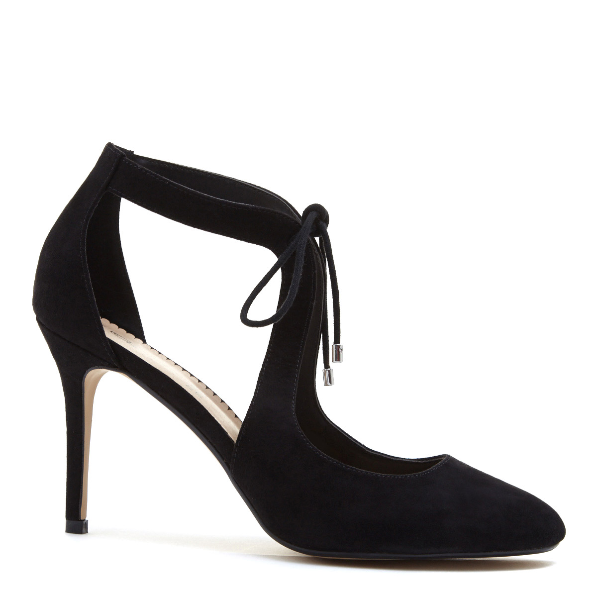 Dunnes Stores | Black Lace Two Part Shoe