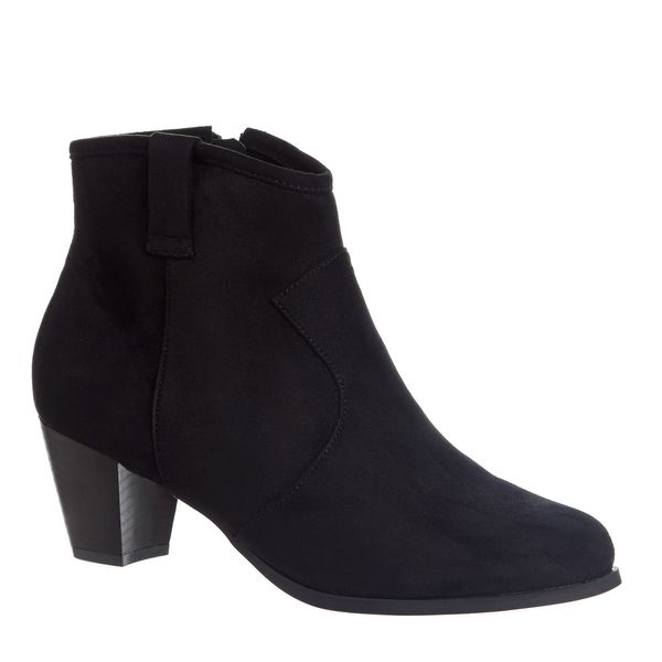 Pull On Western Ankle Boot