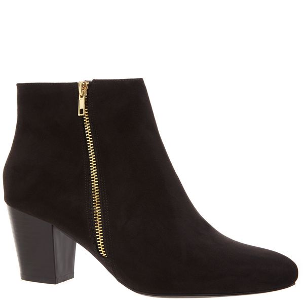 Outside Zip Ankle Boot