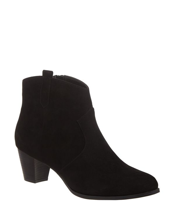 Tab Western Ankle Boots