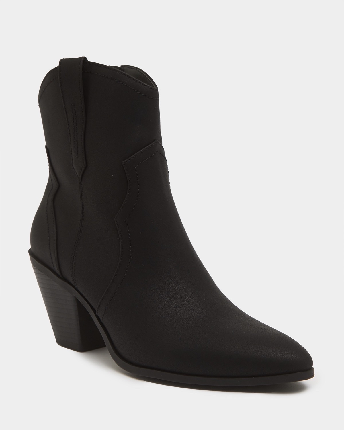 Dunnes Stores | Black Western Ankle Boots