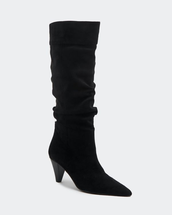 Dunnes Stores | Black Knee High Slouchy Boots