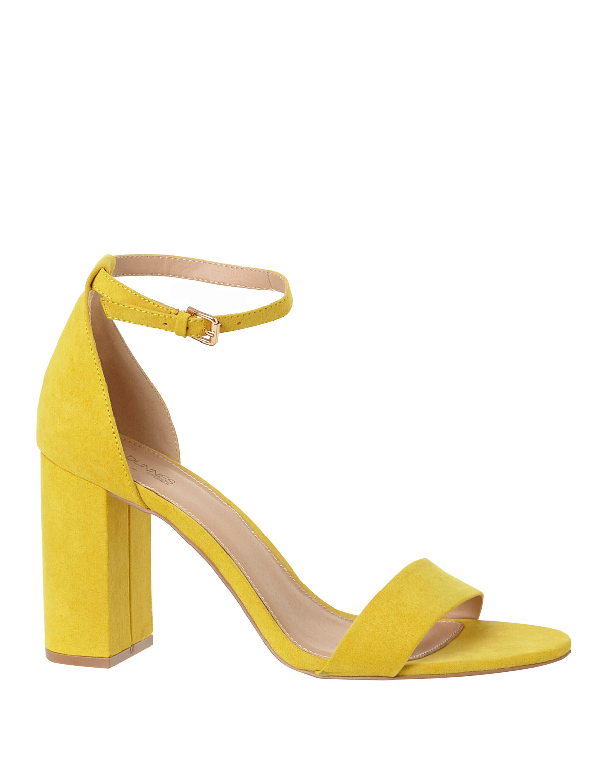 Dunnes Stores | Yellow Block Heel Sandal