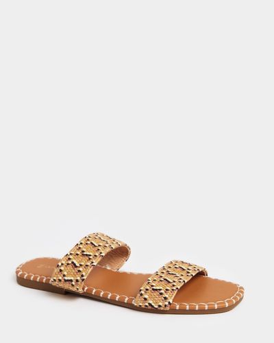 Woven Strap Flat Sandals thumbnail