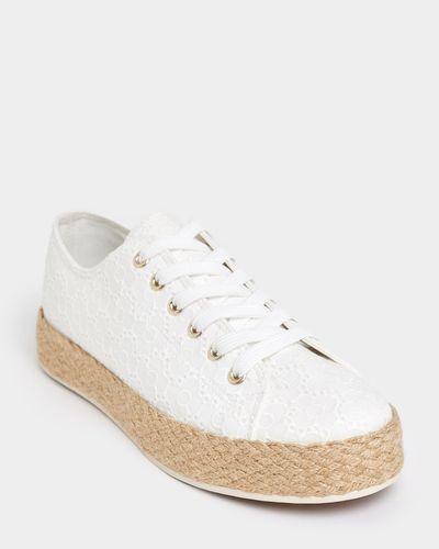 Espadrille Lace-Up Trainers thumbnail