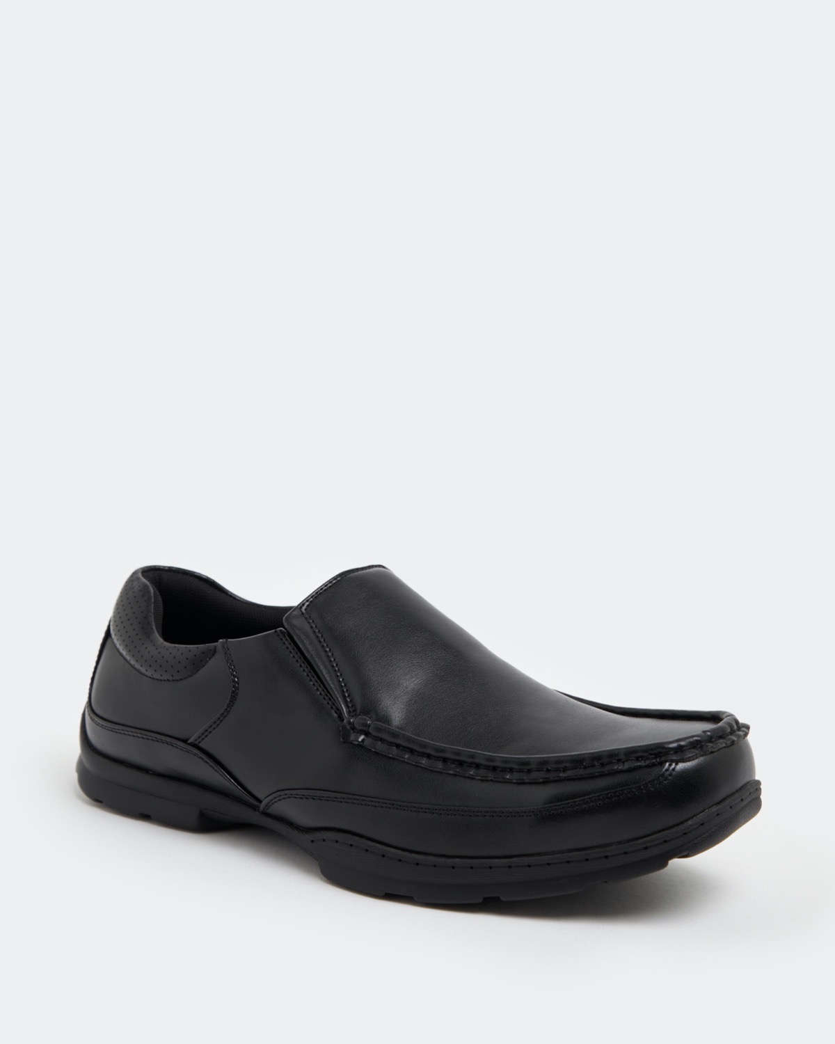 Dunnes Stores | Black Panel Slip-On Shoe