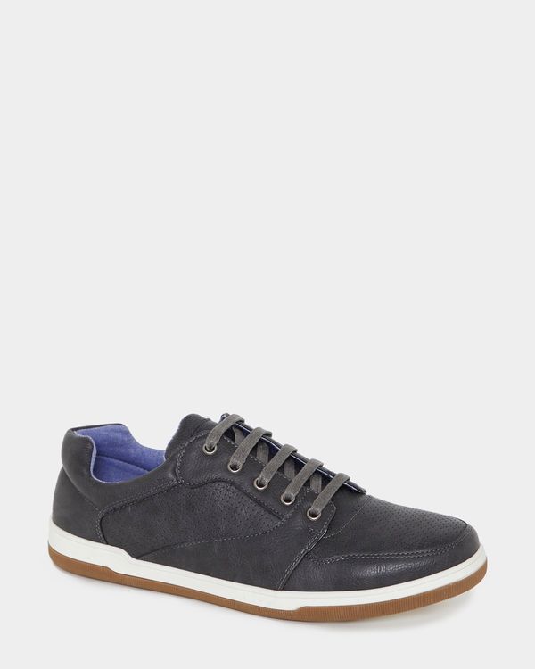 Punched Casual Lace Up Shoes