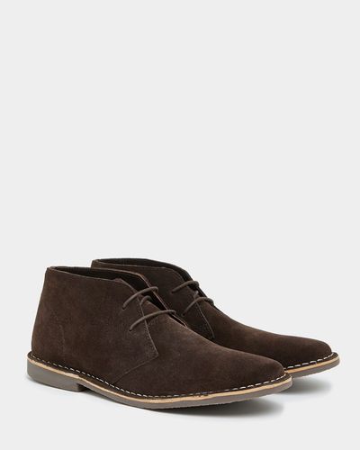 Suede Leather Desert Boots thumbnail
