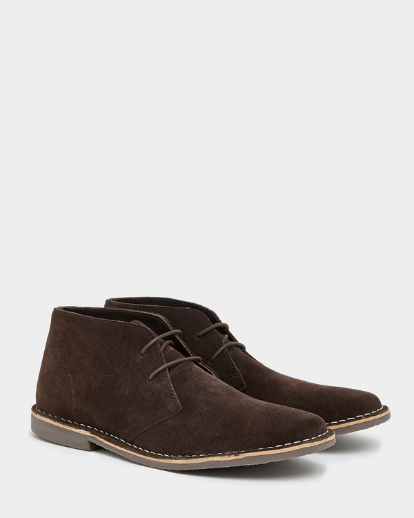 Suede Leather Desert Boots