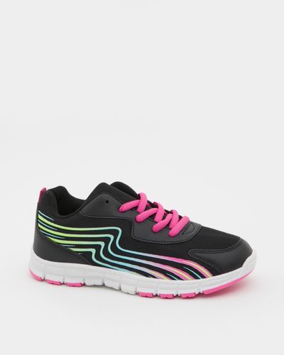 Girls Neon Trainers (Size 8-5)