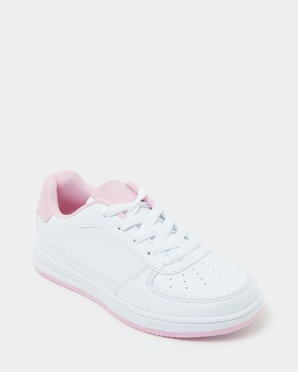 Girls PU Trainer Shoe (Size 13-5)