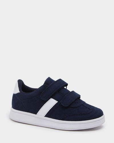 Boys Two Strap Striped Trainers (Size 8-5)