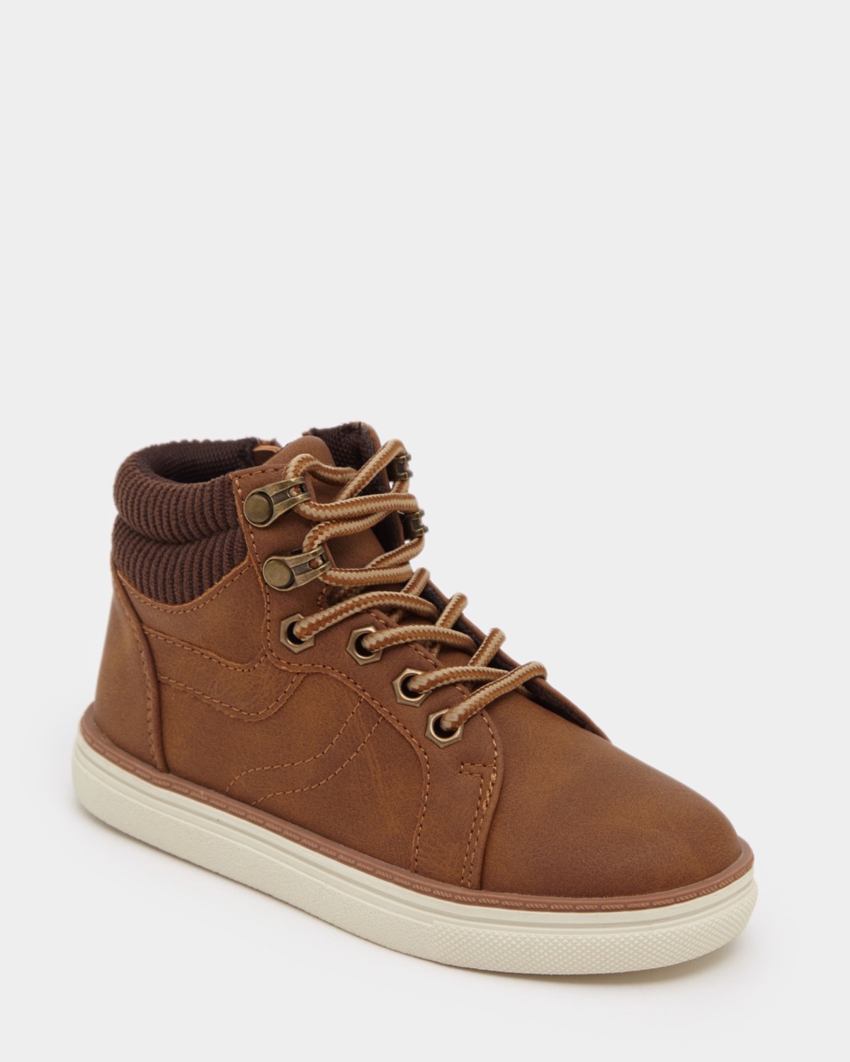 Dunnes Stores | Tan Lace-Up Boot (Size 8-6)