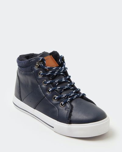 Boys Lined High Top Boots thumbnail