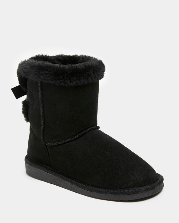 Girls Faux Fur Boot (Size 8-5)