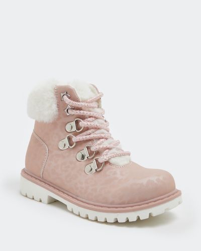 Fur-Lined Hiking Boots (Size 6 Infant-2)
