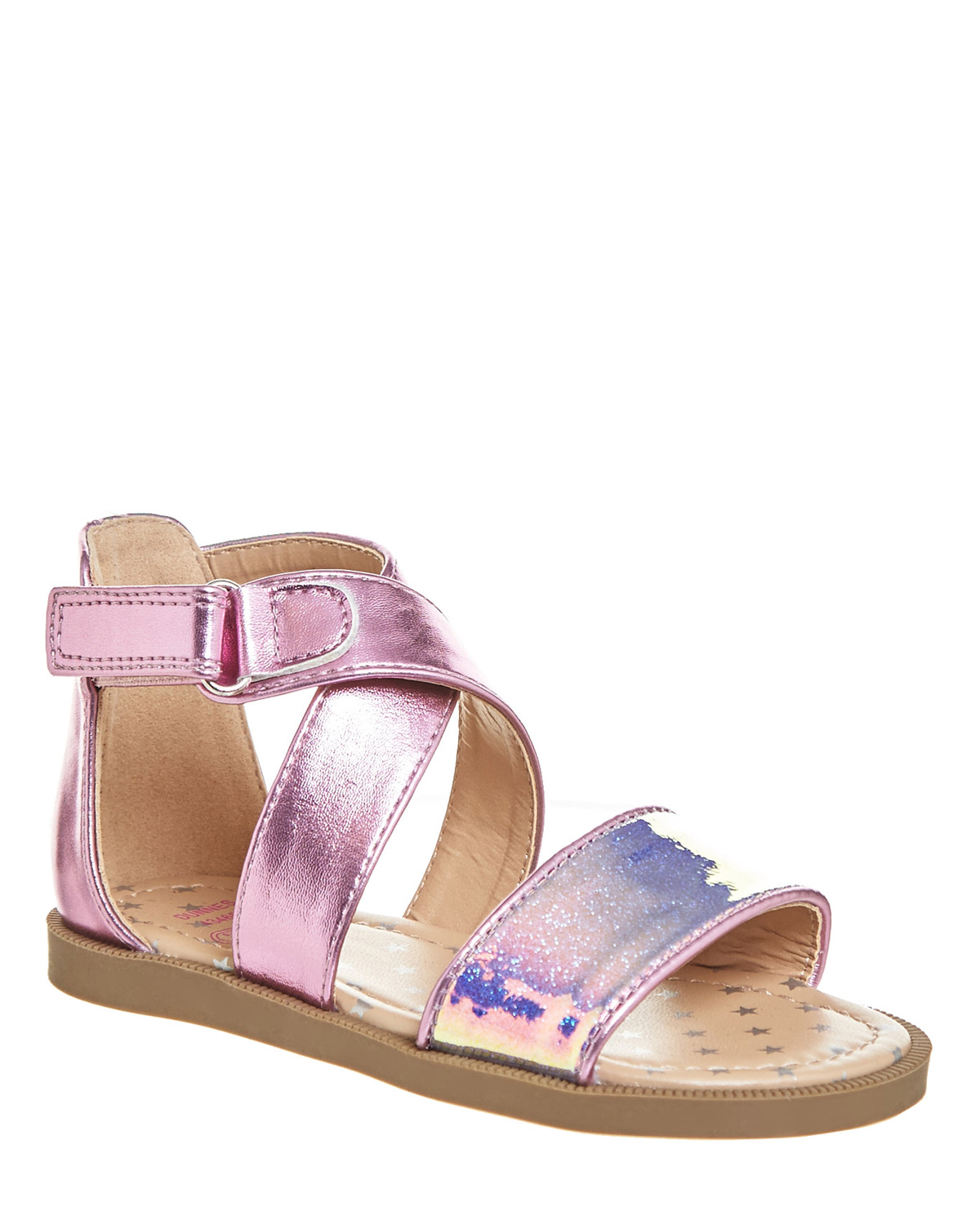 Dunnes Stores | Pink Crossover Sandal