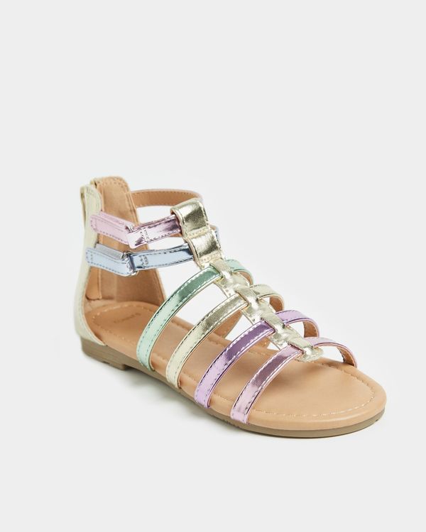 Girls Gladiator Sandal (Size 8-2)