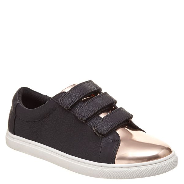 Younger Girls Three Strap Casual Shoes