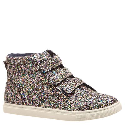 Younger Girls Glitter High Top Trainers thumbnail