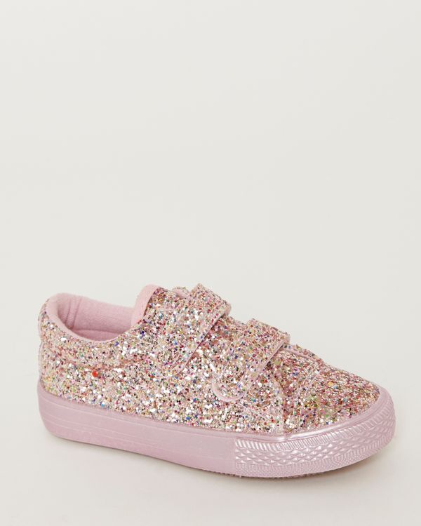Younger Girls Glitter Shoes