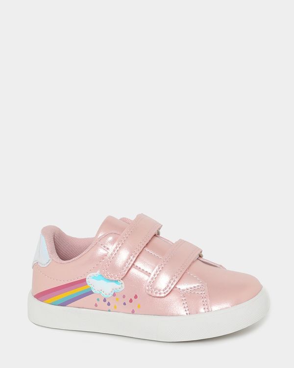 Younger Girls Rainbow Strap Shoes