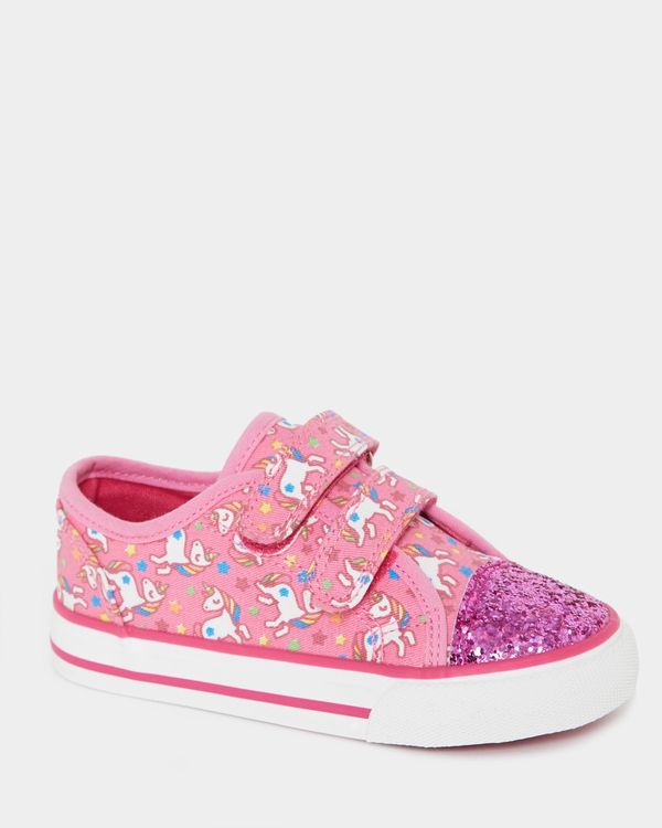 Younger Girls Fashion Canvas Shoes