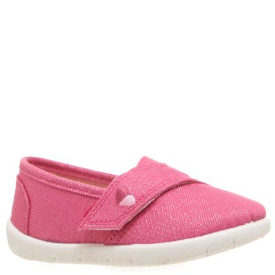 Baby Girls Strap Canvas Shoes  thumbnail