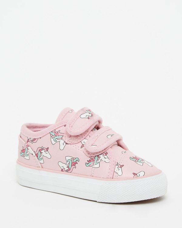 Baby Girls All Over Print Unicorn Shoes
