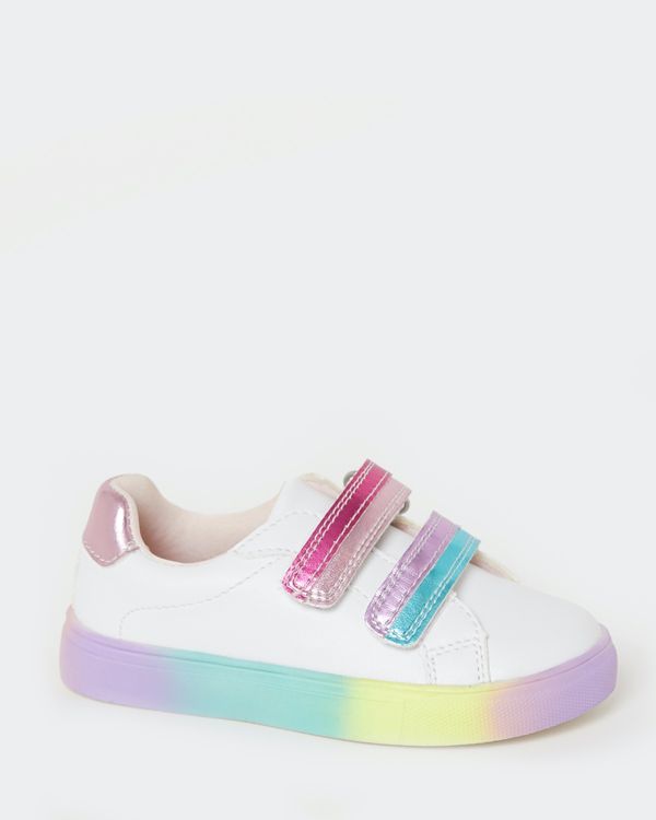 Baby Girls Rainbow Sole Shoes