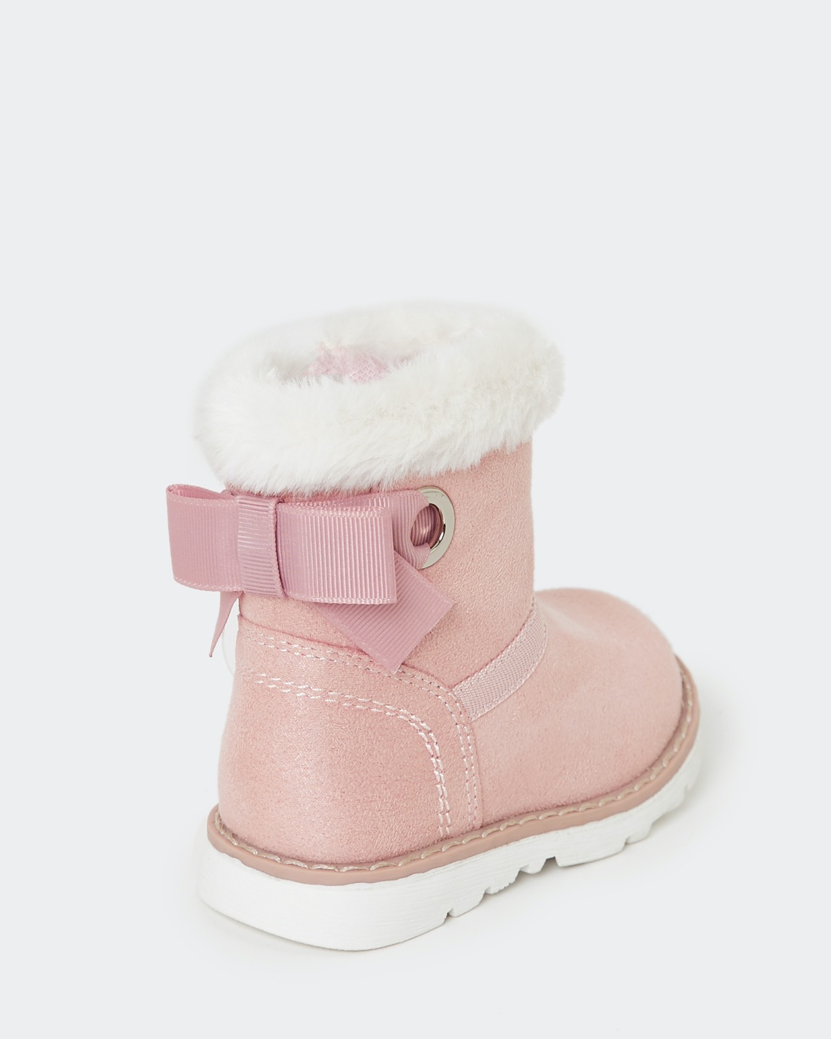 baby faux fur boots