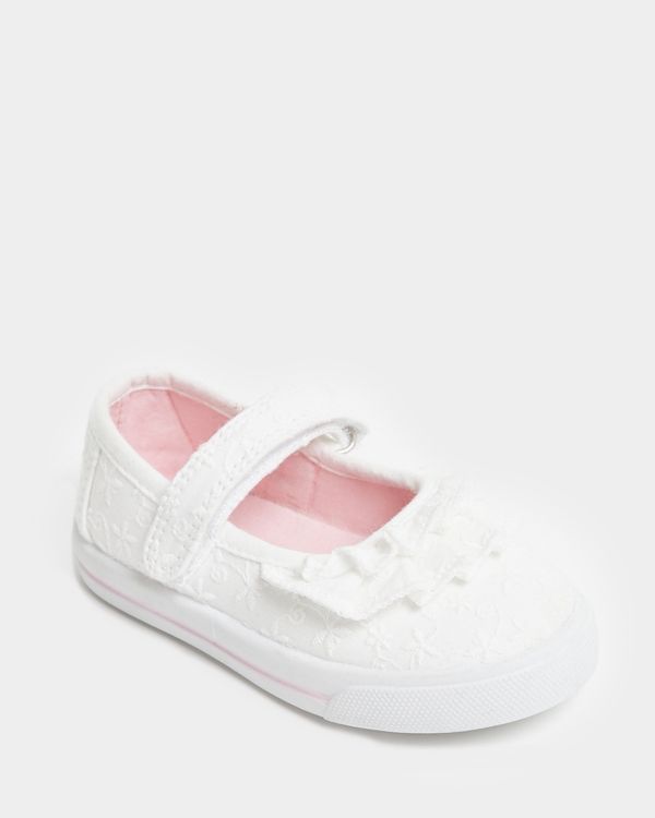 Baby Girls Mary Jane Canvas Shoes (Size 4-13)