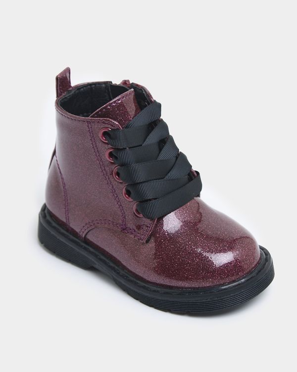 Baby Girls Lace Boot (Size 4 Infant - 8)