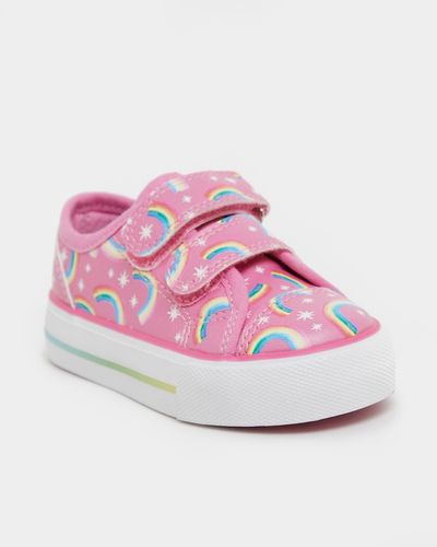 Rainbow Canvas Shoes (Size 4 Infant - 8)