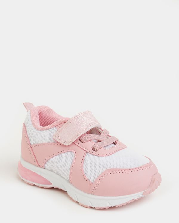 Baby Girls Light Up Shoe (Size 4 Infant - 10)