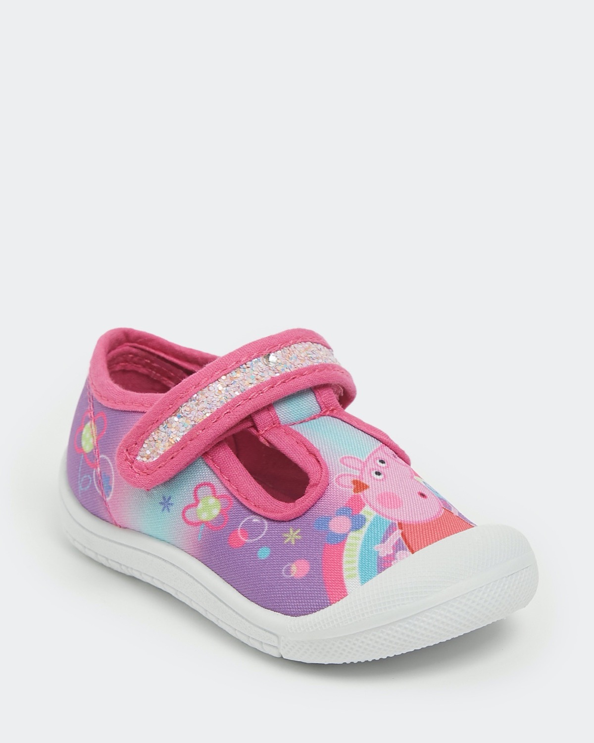 Dunnes Stores | Multi Peppa T-Bar Shoe (Size 4 Infant-9)