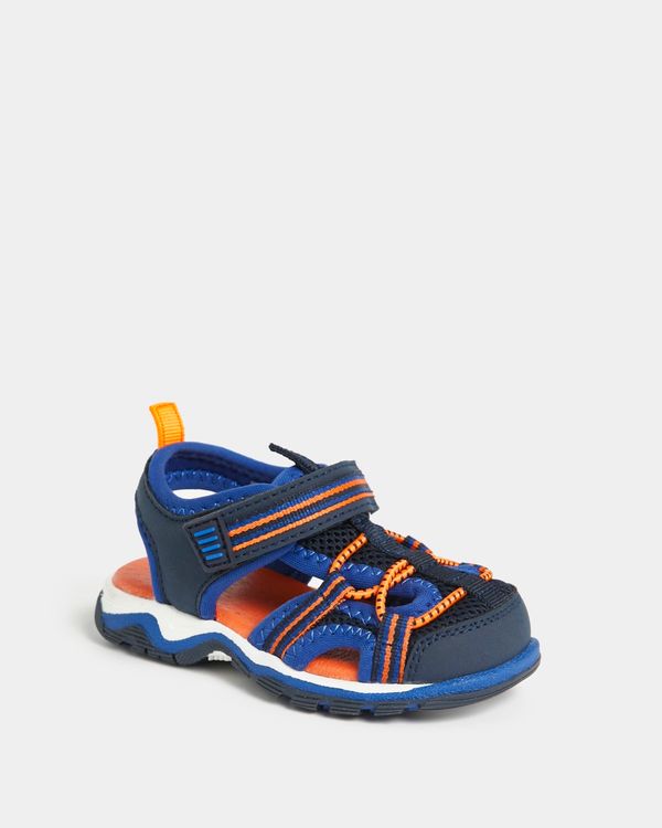 Dunnes Stores | Orange Baby Boys Sporty Fisherman Sandals (Size 4-8)